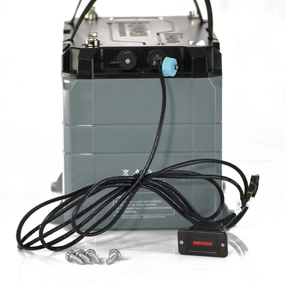 Epoch Batteries 24V 100Ah LiFePO4 Lithium Battery - Bluetooth, Heating, Waterproof