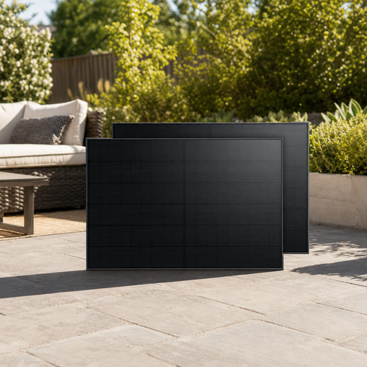 Anker SOLIX 440W Rigid Solar Panel For Off Grid And RV Power lifestyle hero image
