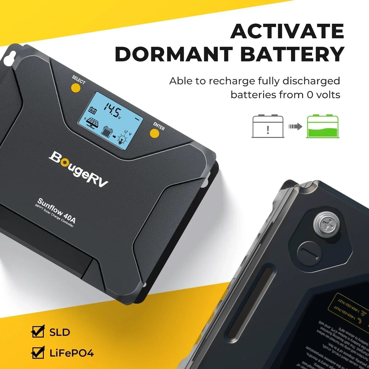 BougeRV 12V 400 Watt Arch Pro Solar System Kit
