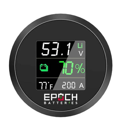 Epoch Batteries 48V 230Ah - LiMax Series - Lithium (LiFePO4) Golf Cart Battery - Complete Kit