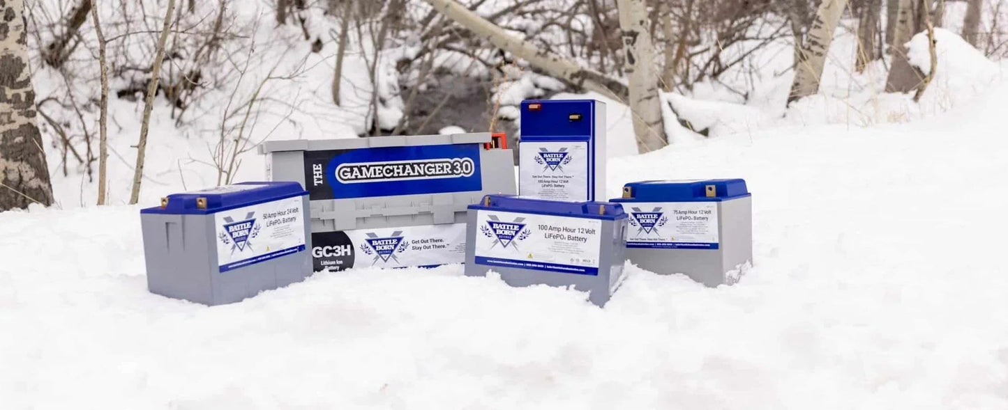 Battle Born 100Ah 12V GC2 LiFePO4 Deep Cycle Battery