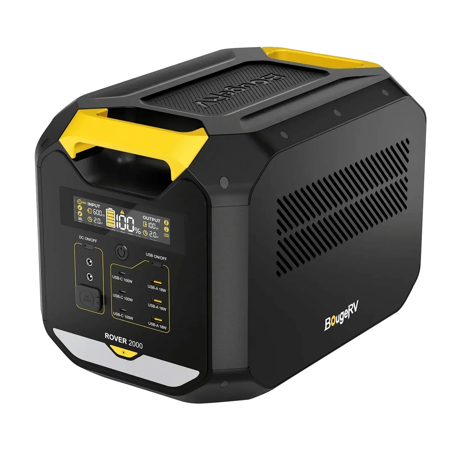 BougeRV ROVER2000 Semi-Solid State Portable Power Station 2008Wh