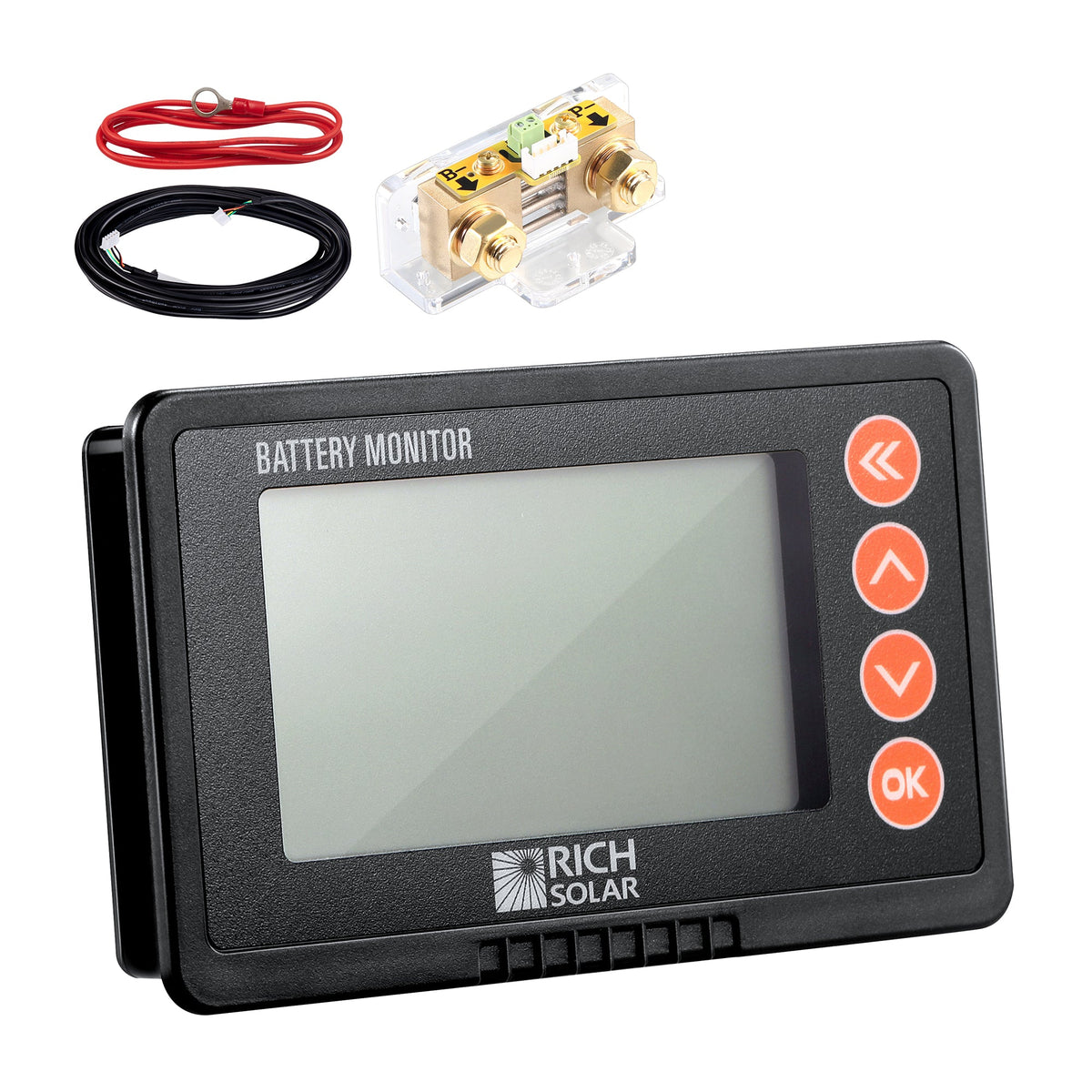 500 Amp Battery Monitor with Shunt