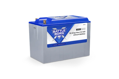 Battle Born 50Ah 24V LiFePO4 Deep Cycle Battery