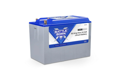 Battle Born 50Ah 24V LiFePO4 Heated Battery Kit