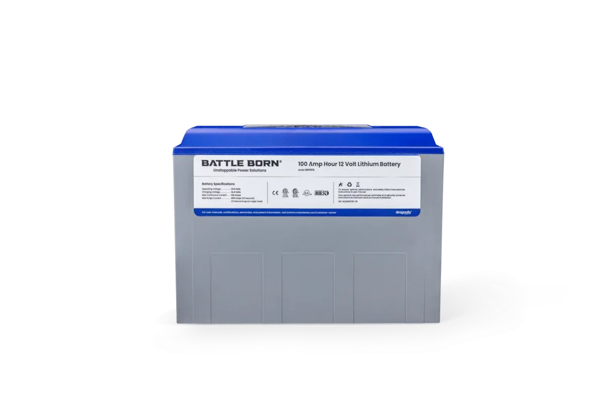Battle Born 100Ah 12V LiFePO4 Deep Cycle Battery