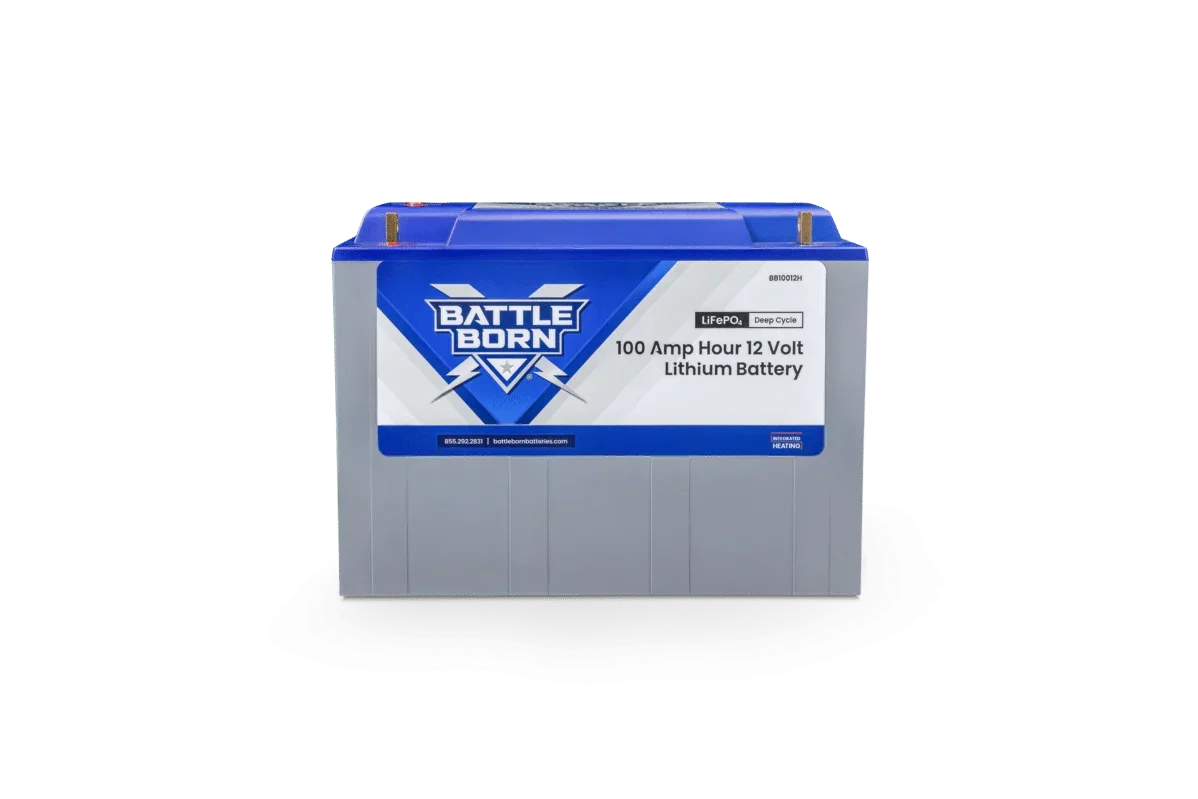 Battle Born 100Ah 12V LiFePO4 Heated Battery Kit