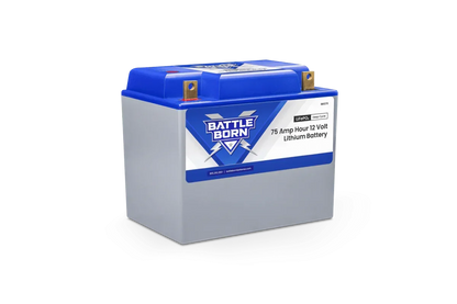 Battle Born 75Ah 12V Group 24 LiFePO4 Deep Cycle Battery