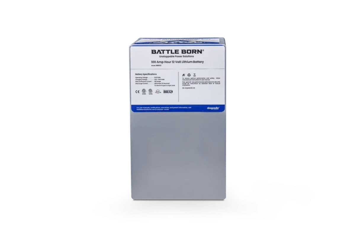 Battle Born 100Ah 12V GC2 LiFePO4 Deep Cycle Battery