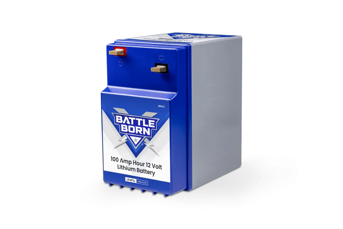 Battle Born 100Ah 12V GC2 LiFePO4 Deep Cycle Battery