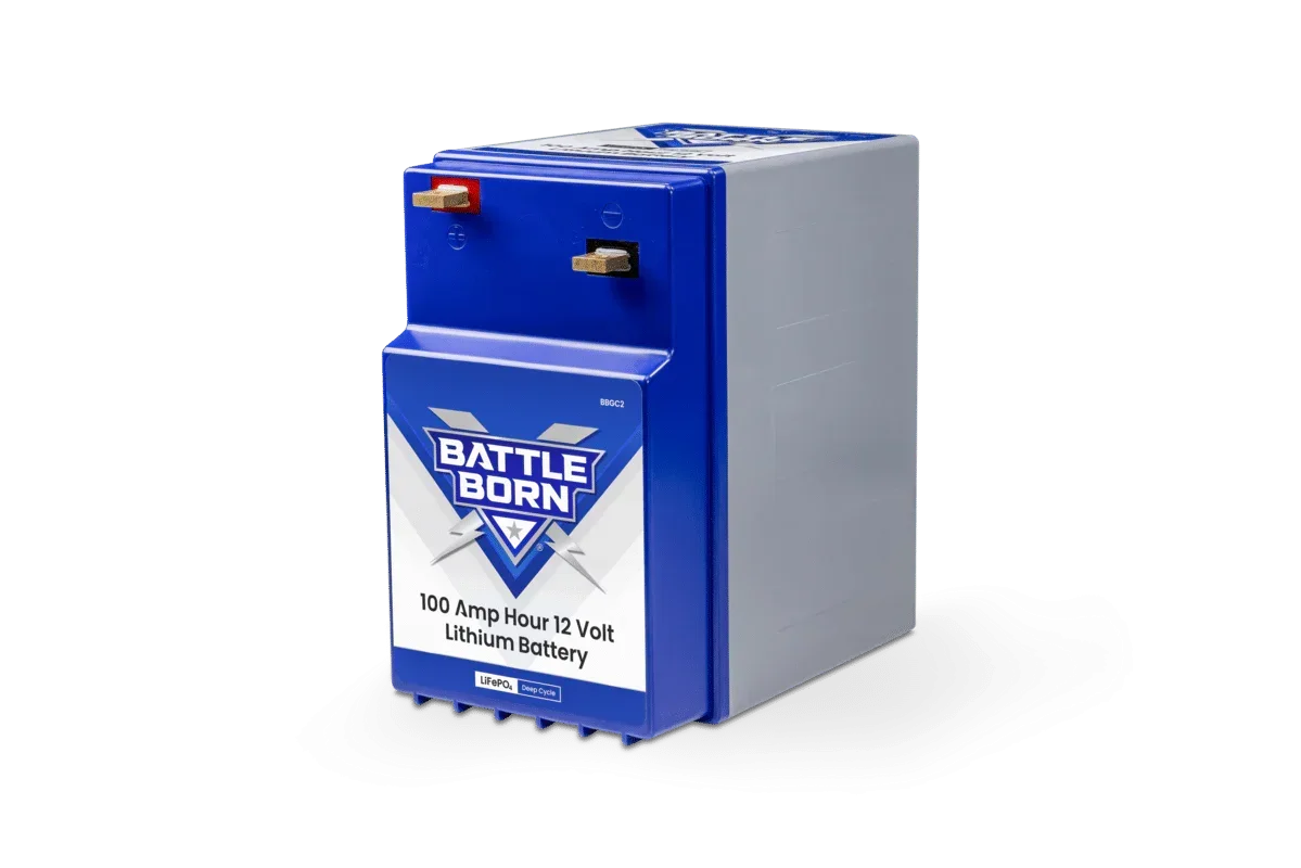 Battle Born 100Ah 12V GC2 LiFePO4 Deep Cycle Battery