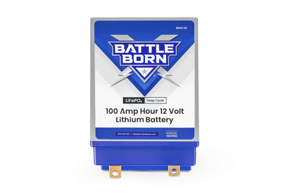 Battle Born 100Ah 12V GC2 LiFePO4 Heated Battery Kit