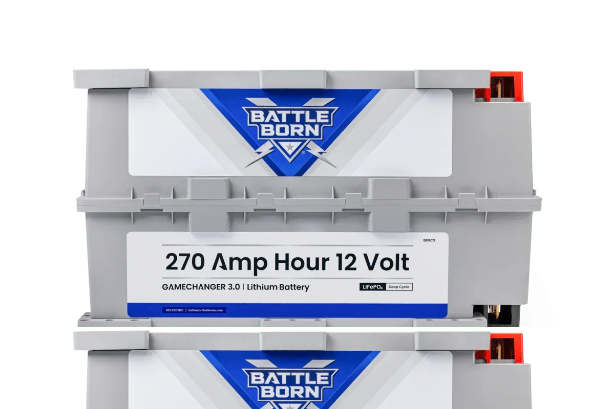 Battle Born 270Ah 12V LiFePO4 Deep Cycle GC3 Battery