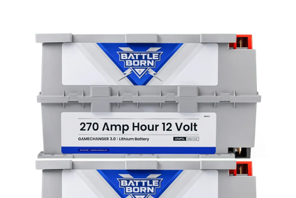 Battle Born 270Ah 12V LiFePO4 Deep Cycle GC3 Battery