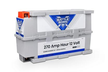 Battle Born 270Ah 12V LiFePO4 Deep Cycle GC3 Battery