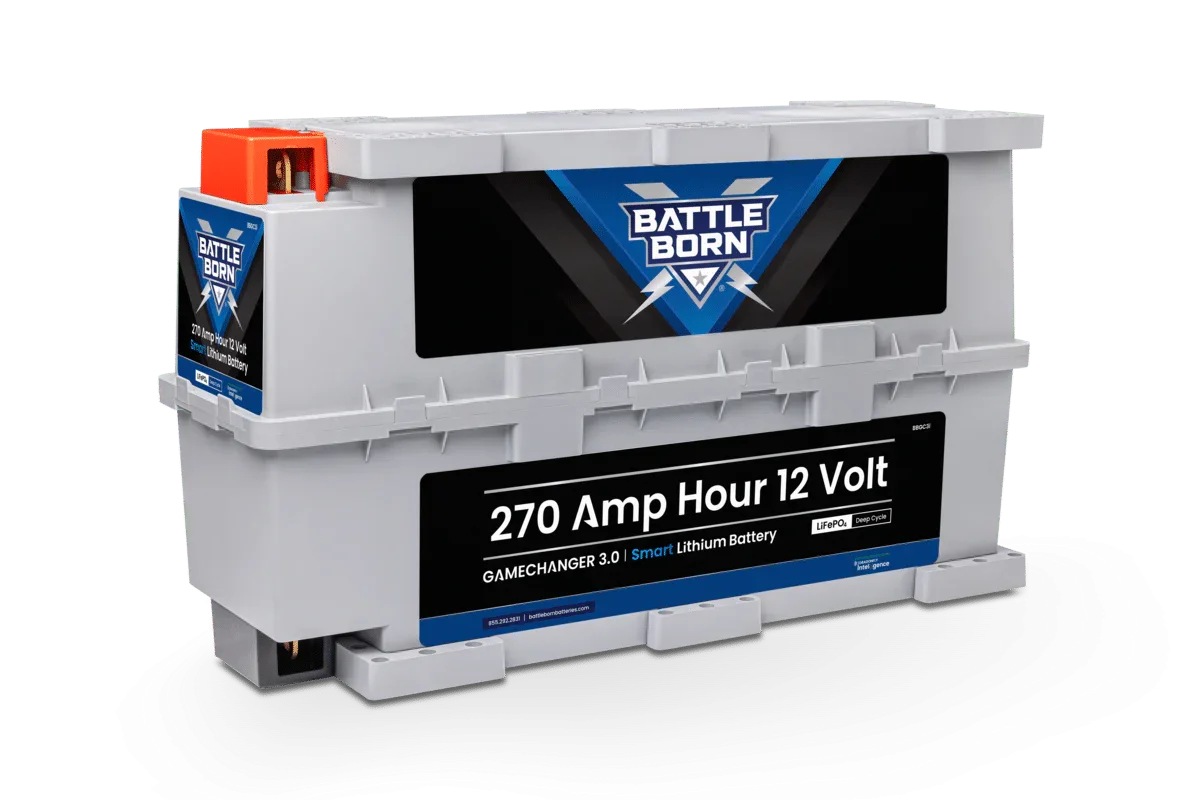 Battle Born 270Ah 12V GC3 Smart LiFePO4 Deep Cycle Battery