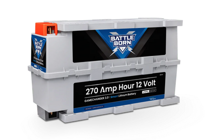 Battle Born 270Ah 12V GC3 Smart LiFePO4 Deep Cycle Battery