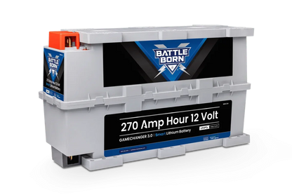 Battle Born 270Ah 12V GC3 Smart Heated LiFePO4 Deep Cycle Battery Kit