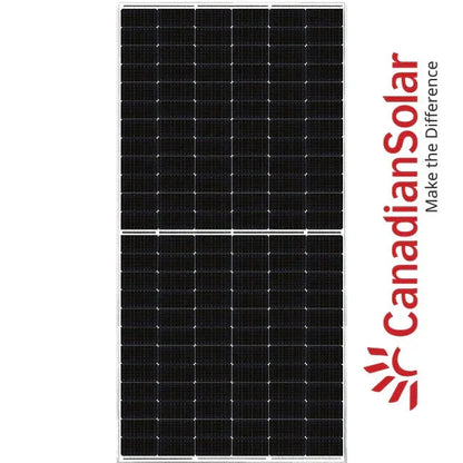 Canadian Solar 600W N-Type TOPCon Bifacial Solar Panel | Up to 720W Bifacial | CS6W-600TB-AG