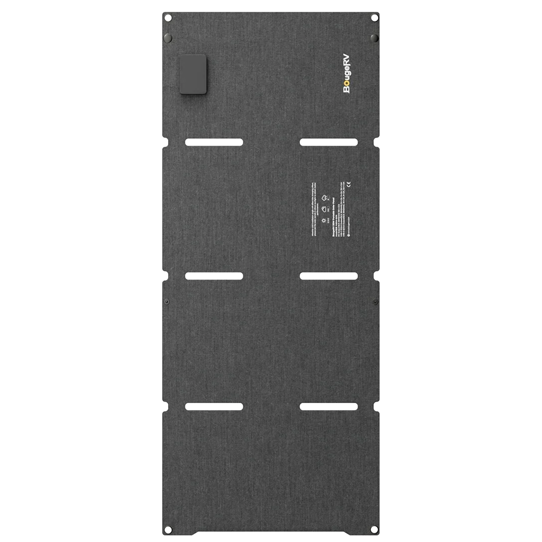 BougeRV 50W Fiberglass Flexible Portable Solar Panel