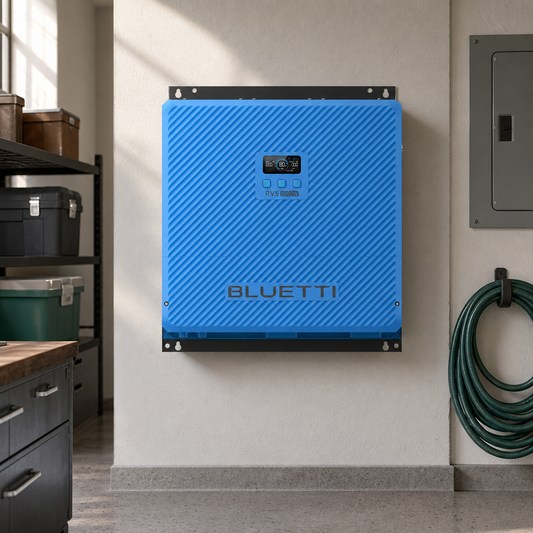 BLUETTI RV5 Complete RV Power Generation And Battery Kit lifestyle product image
