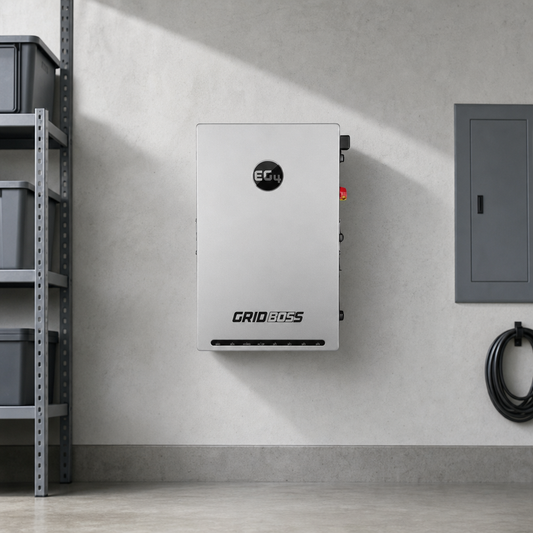 EG4 GridBOSS MID 200A Service Entrance v3.1 lifestyle hero image