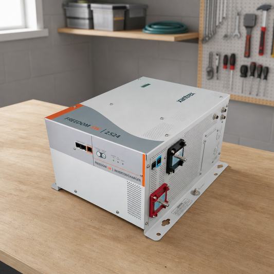 Xantrex Freedom SW2524 230V Sine Wave Inverter/Charger - 2500W [815-2524-02] lifestyle hero image