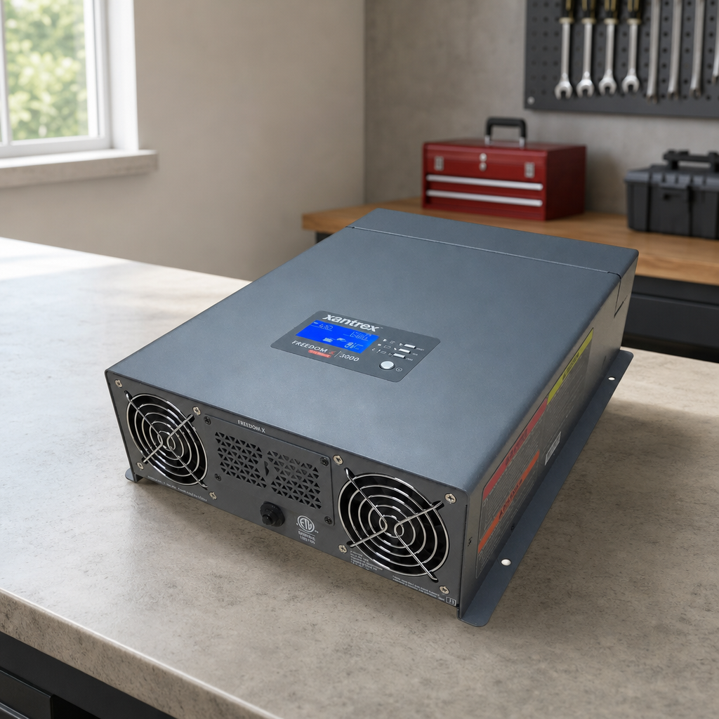 Xantrex Freedom X 3000 Truesine Inverter - 120AC/12DC Hardwire [817-3000] lifestyle hero image