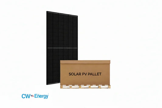 CW Energy 15.75kW Pallet | 450W N-Type Solar Panel | CWT450 108TNB10 | Full Pallet (35) | FEOC Compliant