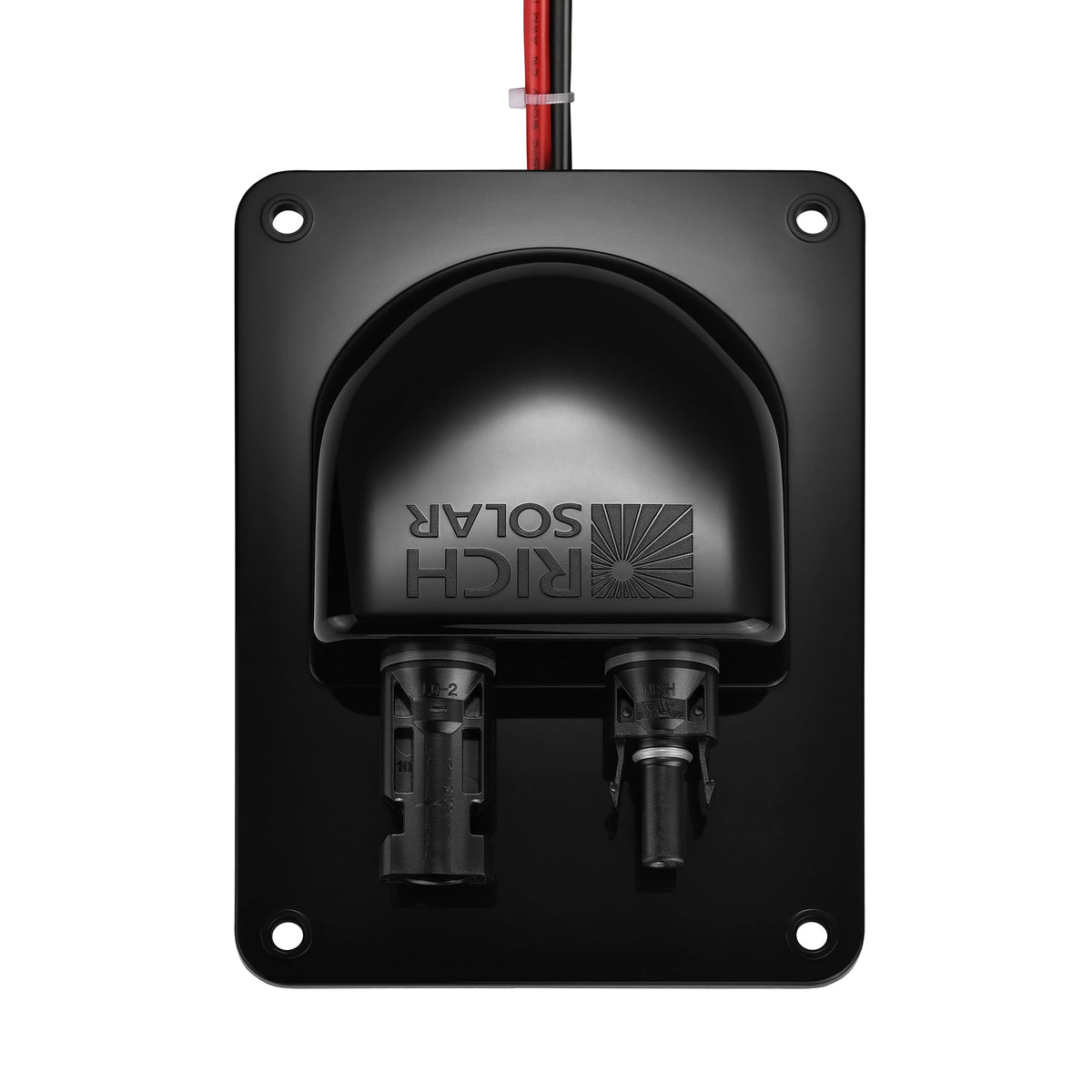 Cable Entry Plate | Polypropylene Housing with UL 8AWG 600V Wires for Solar Panels on RVs, Boats, Cabins