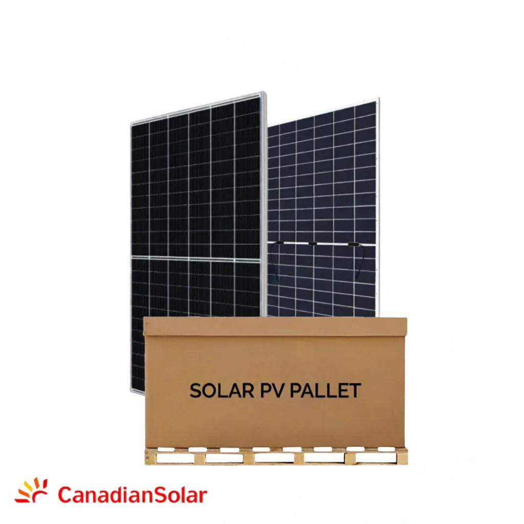 Canadian Solar 695W Pallet of TOPcon Solar Panels | 31 Panels CS7N-695-TB-AG