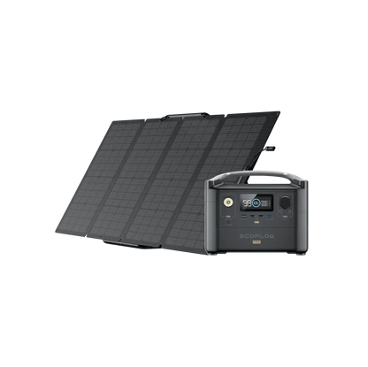 EcoFlow RIVER 2 Pro + 1*160W Portable Solar Panel