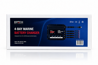 4-Bank 12V Marine Battery Charger | 10A Per Bank