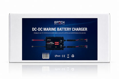 Dual-Output 12V/36V Marine DC-DC Charger | Charge on the Run