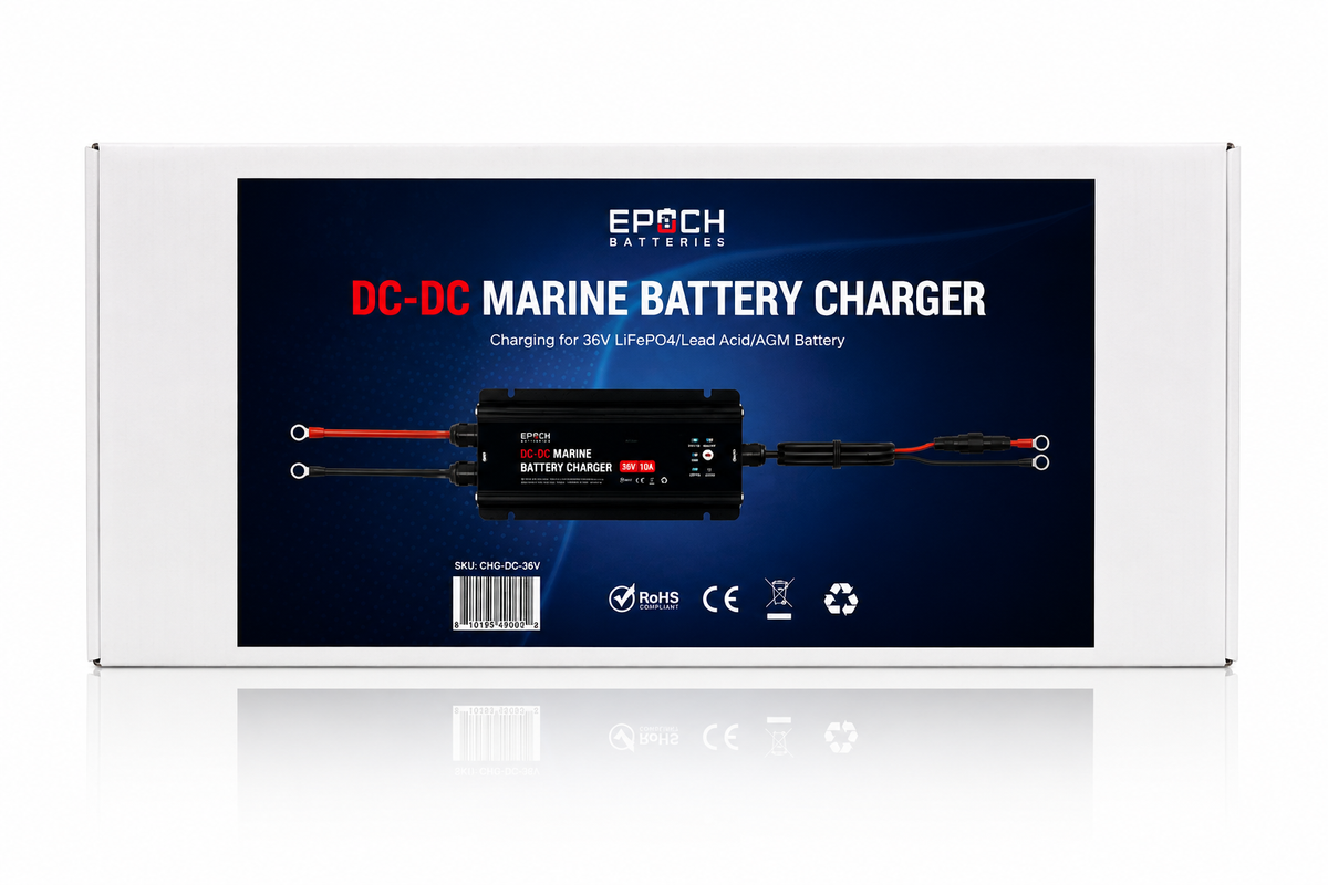 12V to 36V Marine DC-to-DC Charger | Charge on the Run