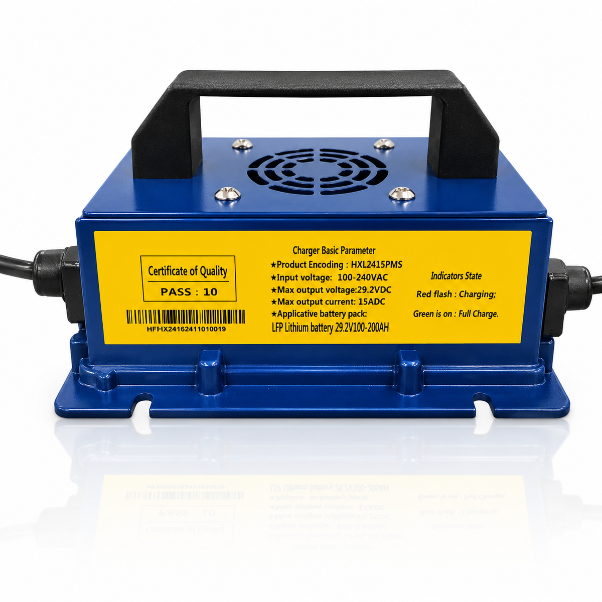24V 15A Lithium Battery Charger - Epoch Batteries