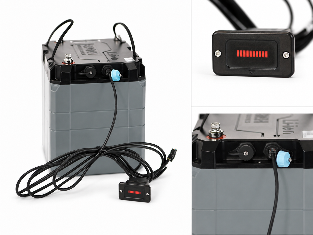 36V 100Ah LiFePO4 Lithium Battery (3.84kWh)