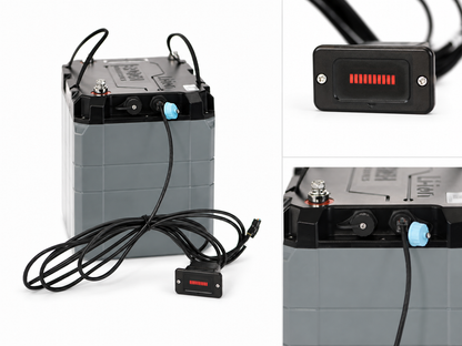 36V 100Ah LiFePO4 Lithium Battery (3.84kWh)