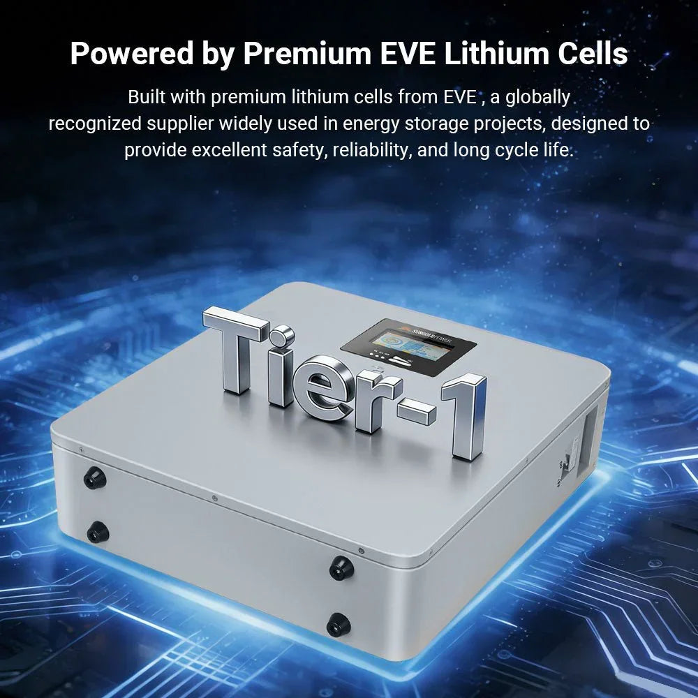 Sungold Power CoreX 5 Elite Wall Mounted 48V 100AH Residential Energy Storage Battery Pack