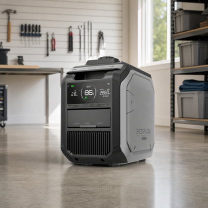 EcoFlow Smart Generator 3000 (Dual Fuel) lifestyle hero image
