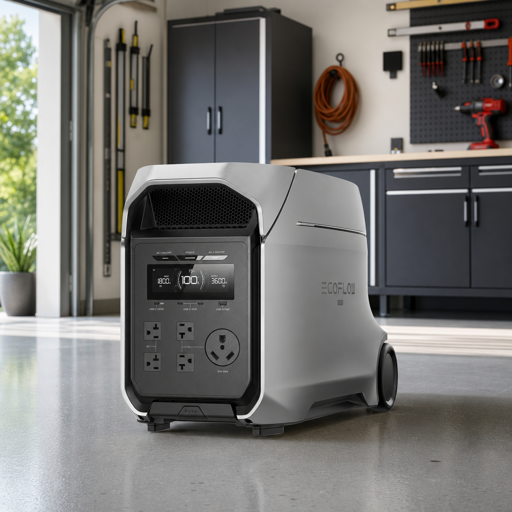 EcoFlow DELTA 3 Ultra Series Portable Power Station lifestyle hero image