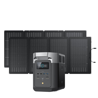 EcoFlow DELTA 2 + 220W Solar Panel