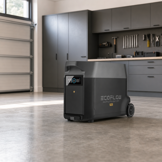 EcoFlow DELTA Pro Smart Extra Battery lifestyle hero image