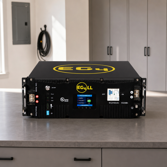 EG4-LL-S 48V 100AH 5.12kWh Server Rack Battery lifestyle hero image
