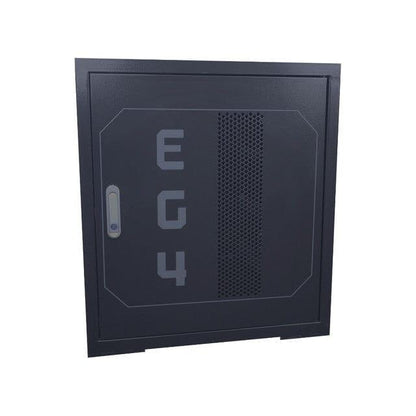 EG4 Enclosed Battery Rack [Pre-Assembled] | 3 Slot | Wheels Included