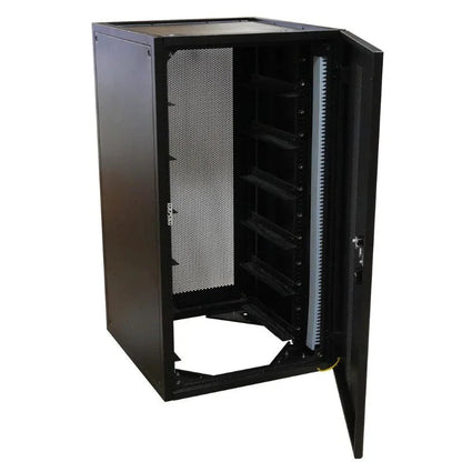 EG4 Enclosed 6 Slot Battery Rack [Pre-Assembled] | Wheels Included | Bus Bar Covers | Welded (Grey)