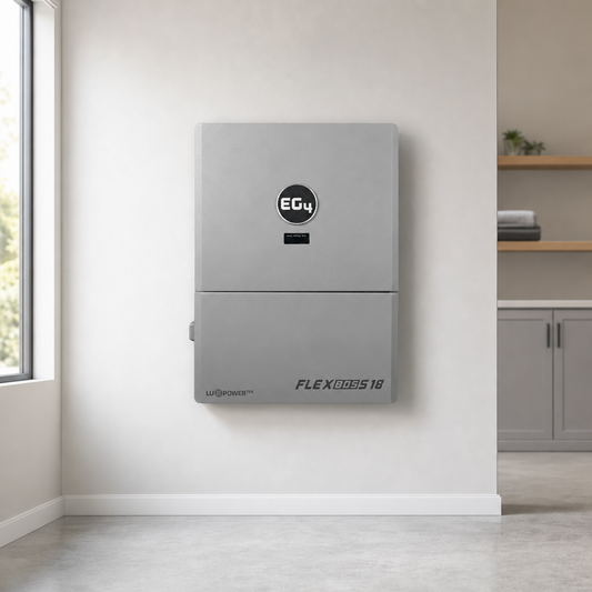 EG4 FlexBOSS18 13kW AC Hybrid Inverter | 48V Split Phase | 18kW PV Input lifestyle hero image