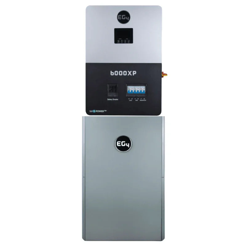 EG4 6K XP & EG4 PowerPro WallMount Battery Bundle (ESS) 14.3kWh Capacity | 10-Year Warranty