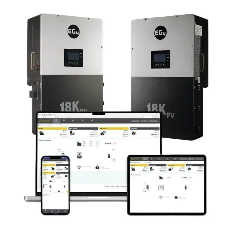 EG4 18k PV Hybrid Inverter 18000W PV Input EG4-18KPV-12LV