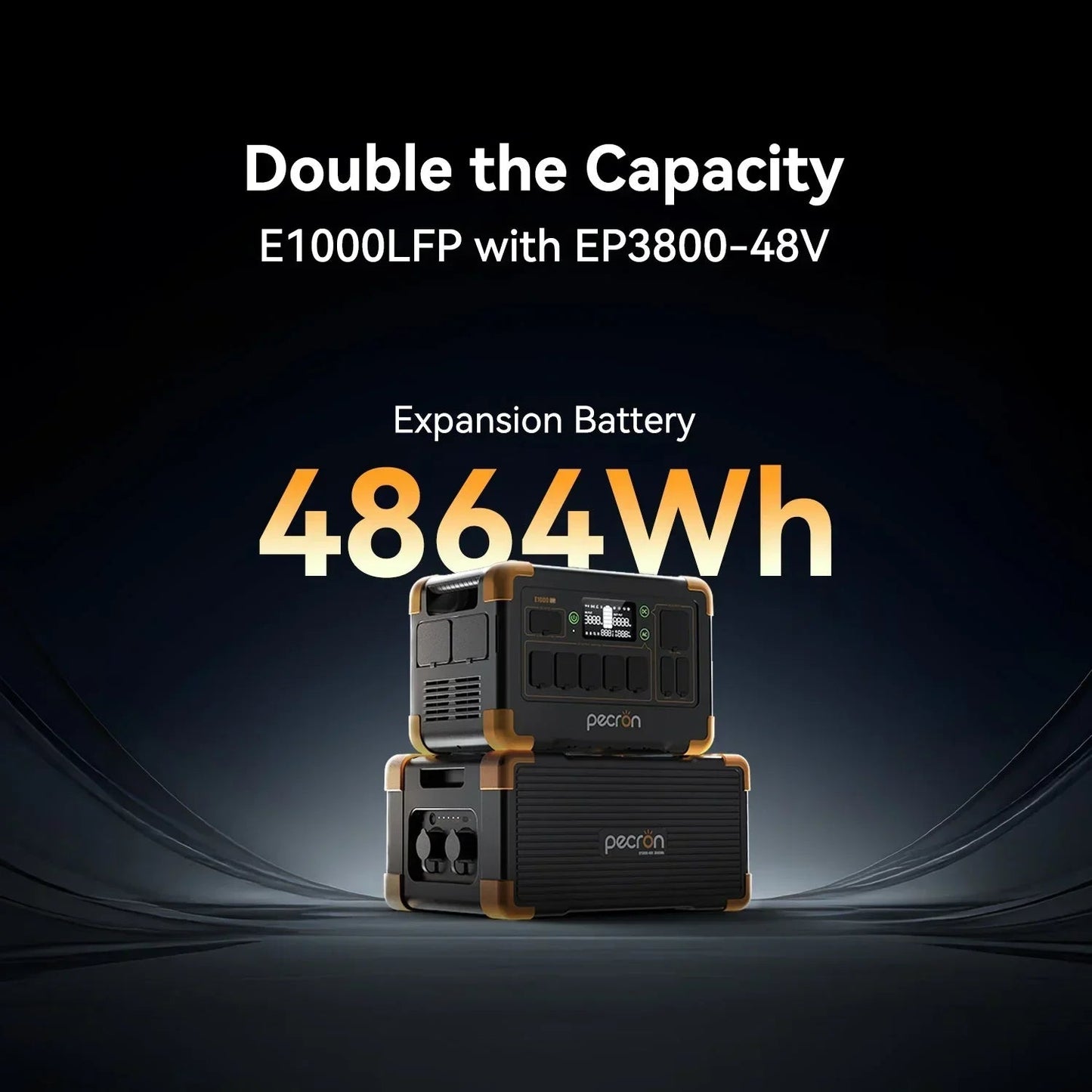PECRON EP3800-48V Expansion Battery 3840Wh